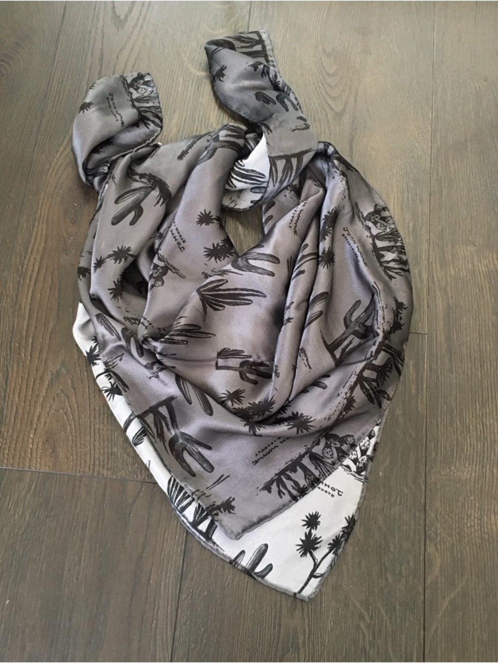 100% Silk Bandana Scarf | John Wayne